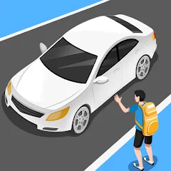 Скачать взлом Pick Me Up 3D: Taxi Game на Андроид — Много денег