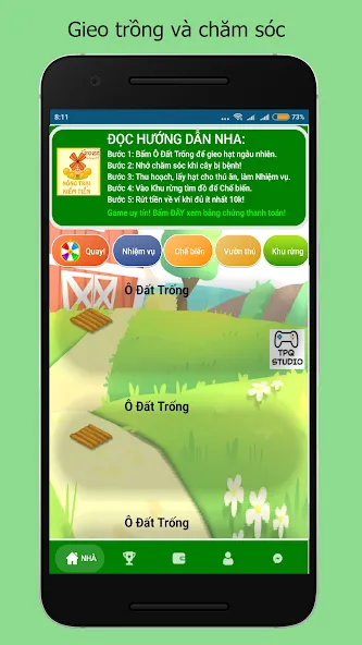Nông Trại Kiếm Tiền Uy TínNhất MOD APK на Android — Много денег — скриншот 2 Nông Trại Kiếm Tiền Uy TínNhất MOD APK на Android — Много денег — скриншот 2