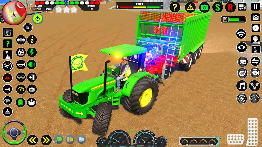 Скачать Tractor Farming Games 2023 — Последняя версия (Много денег) — скриншот 2