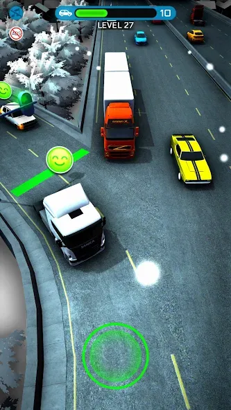 Crazy Traffic Control MOD APK на Android — Много денег — скриншот 2