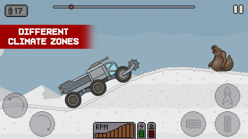 Death Rover: Space Zombie Race Mod APK Много денег — Скачать на Андроид — скриншот 3