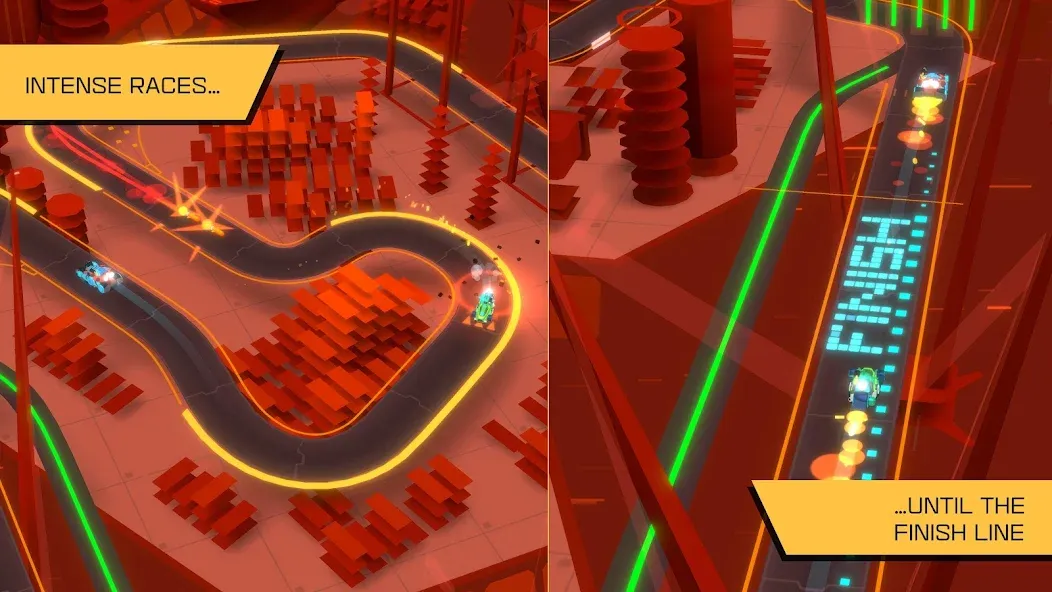 Взломанная Hyperdrome на Андроид — Много денег и кристаллов — скриншот 2