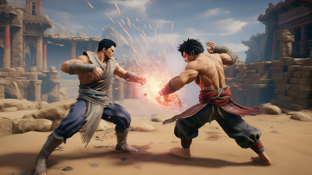 Скачать Kung Fu Karate Fight Game на Android — Много денег — скриншот 3