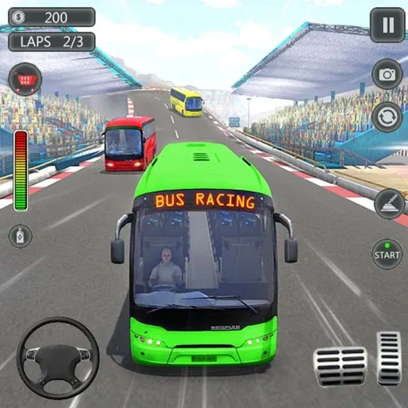 Скачать Coach Bus Games: Bus Simulator — Много денег — скриншот 1