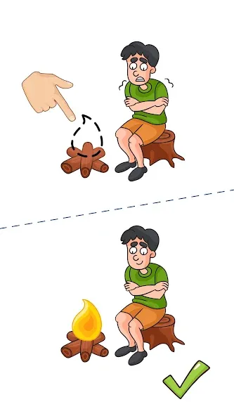 Tricky Line: Draw the Part на Андроид — Мод Много денег — скриншот 5