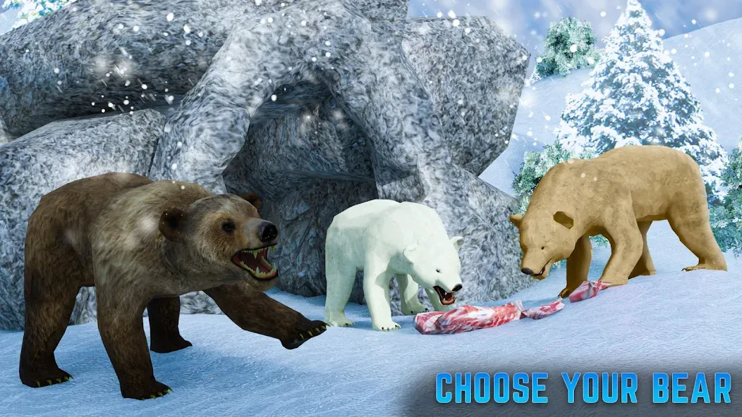 Скачать Polar Bear Family Survival на телефон — Много денег — скриншот 2
