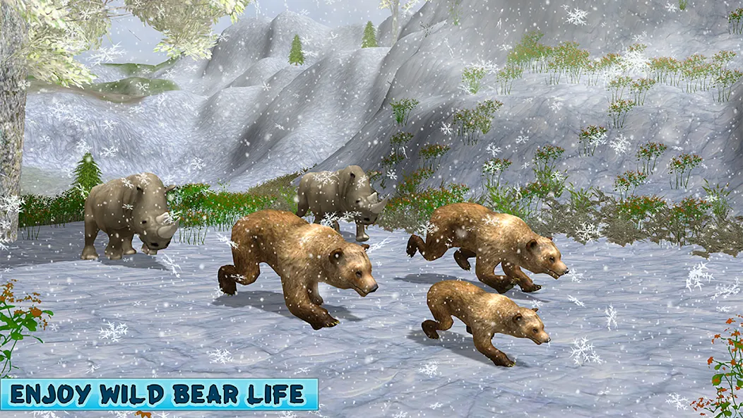 Скачать Polar Bear Family Survival на телефон — Много денег — скриншот 5