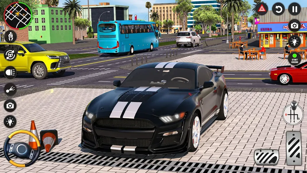 Скачать City Car Simulator & Car City с модом — Много денег — скриншот 1