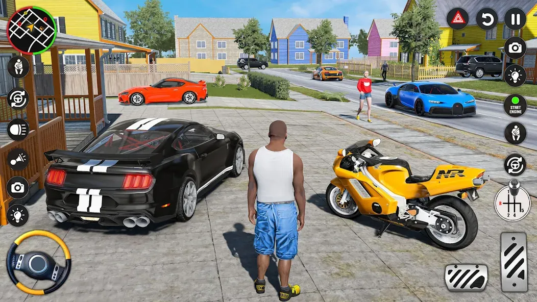 Скачать City Car Simulator & Car City с модом — Много денег — скриншот 3