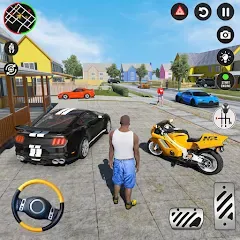 Скачать City Car Simulator & Car City с модом — Много денег