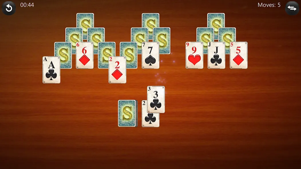 Скачать взлом TriPeaks Solitaire на Андроид — Много денег и без рекламы — скриншот 2 Скачать взлом TriPeaks Solitaire на Андроид — Много денег и без рекламы — скриншот 2