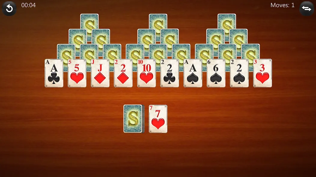 Скачать взлом TriPeaks Solitaire на Андроид — Много денег и без рекламы — скриншот 5