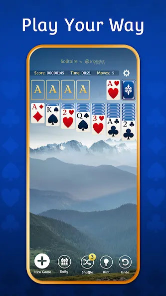 Solitaire: Classic Card Games MOD — Все темы разблокированы на Андроид — скриншот 5