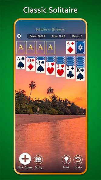 Solitairescapes MOD APK — Много денег и без рекламы — скриншот 1