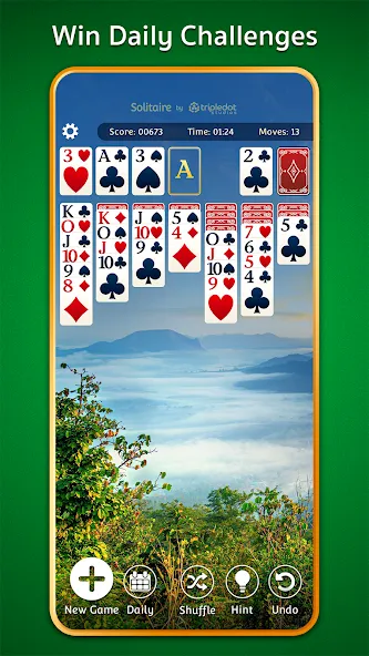 Solitairescapes MOD APK — Много денег и без рекламы — скриншот 5