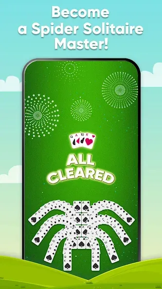 Скачать Spider Solitaire с модом — Все темы разблокированы — скриншот 5