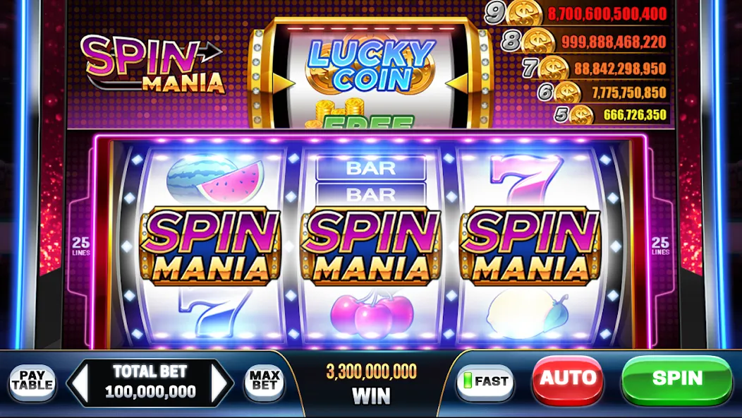 Play Las Vegas - Casino Slots на Андроид — Мод Много денег — скриншот 5