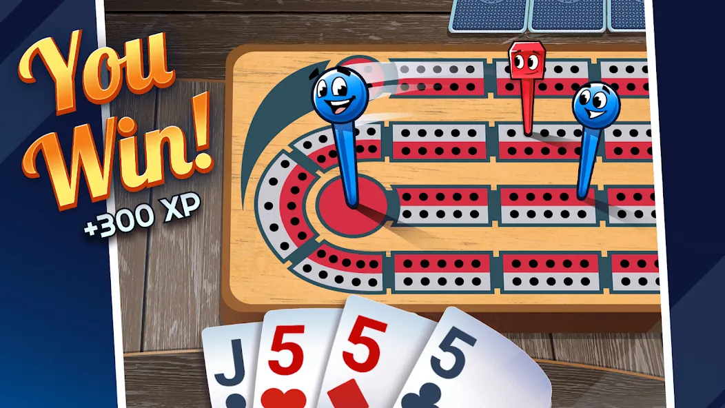 Скачать Ultimate Cribbage: Card Board на Android — Все карты открыты — скриншот 4
