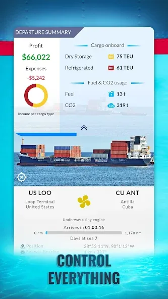 Shipping Manager - 2024 — Много денег — скриншот 2