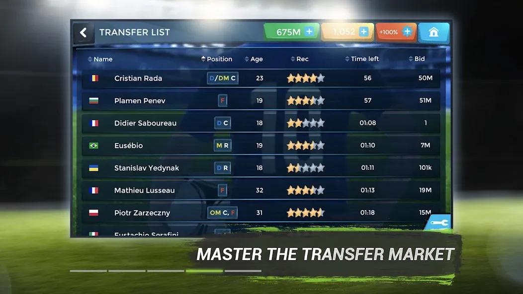 Скачать FMU - Football Manager Game на Android — Мод меню (все разблокировано) — скриншот 4