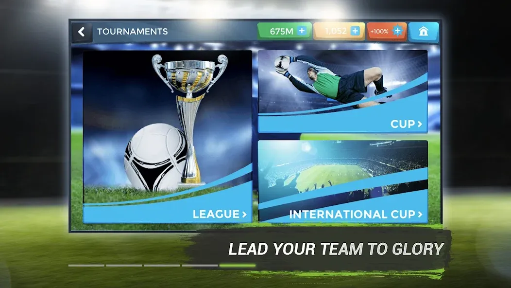 Скачать FMU - Football Manager Game на Android — Мод меню (все разблокировано) — скриншот 5