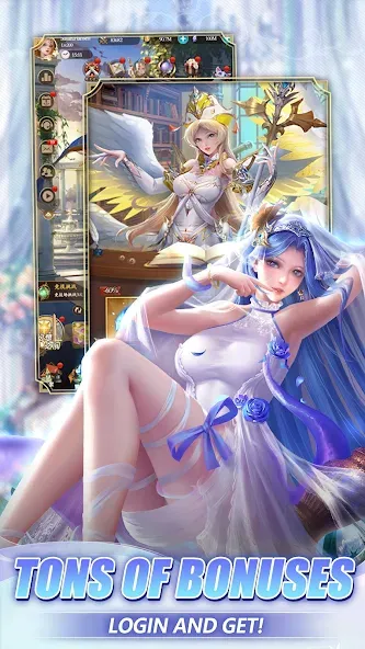 Grand Sanctuary:Troth of Angel на Андроид — Много денег и кристаллов — скриншот 4