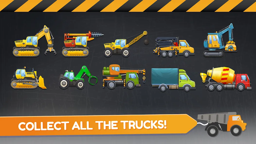 Скачать Build a House: Building Trucks (Мод: Много денег и всё открыто) на Андроид — скриншот 1