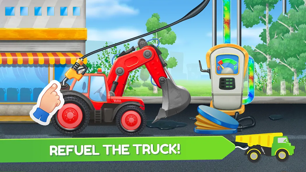 Скачать Build a House: Building Trucks (Мод: Много денег и всё открыто) на Андроид — скриншот 5