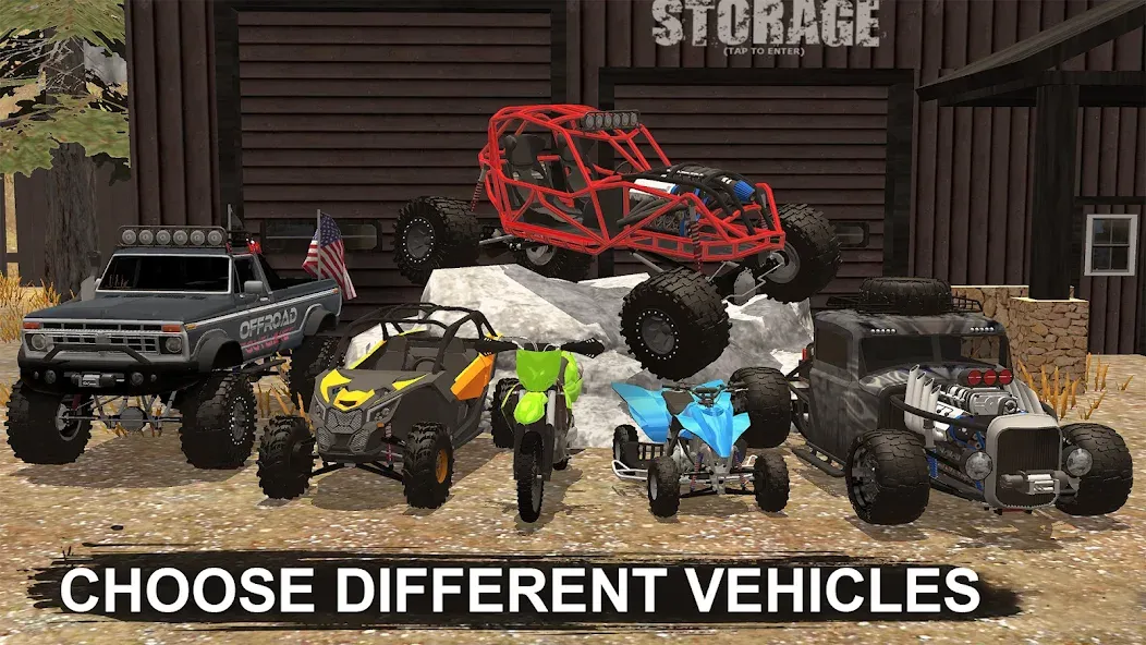 Offroad Racing & Mudding Games MOD APK на Android — Много денег — скриншот 3