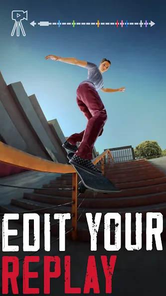 Взломанная True Skate на Андроид — Много денег и все скейтпарки открыты — скриншот 5