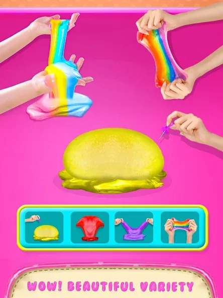 Скачать Make Fluffy Slime Maker Game — Последняя версия (Много денег и всё разблокировано) — скриншот 4 Скачать Make Fluffy Slime Maker Game — Последняя версия (Много денег и всё разблокировано) — скриншот 4