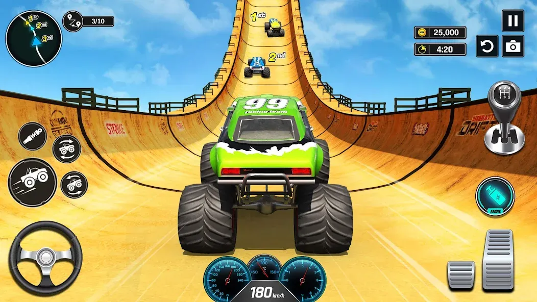 Скачать Monster Truck Games- Car Games MOD APK — Много денег — скриншот 1 Скачать Monster Truck Games- Car Games MOD APK — Много денег — скриншот 1