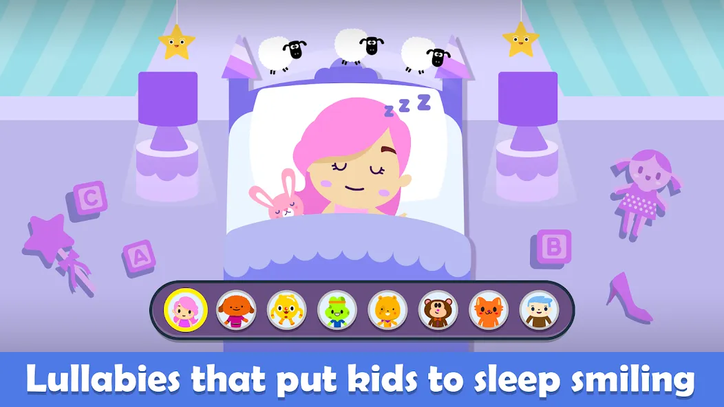 Baby Piano Kids Music Games (Мод Все песни открыты) — скриншот 5
