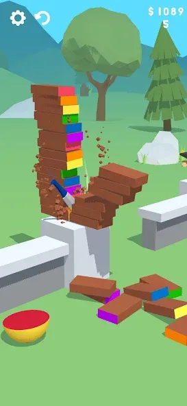 Скачать Slice It All! на Android — Много денег и без рекламы — скриншот 4 Скачать Slice It All! на Android — Много денег и без рекламы — скриншот 4