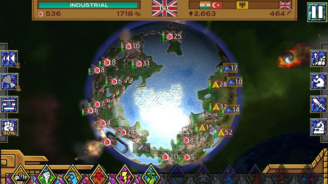 Rapture - World Conquest Mod APK Все разблокировано — Скачать на Андроид — скриншот 1 Rapture - World Conquest Mod APK Все разблокировано — Скачать на Андроид — скриншот 1