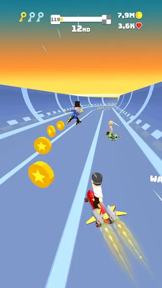 Turbo Stars - Rival Racing MOD APK — Много денег — скриншот 2 Turbo Stars - Rival Racing MOD APK — Много денег — скриншот 2