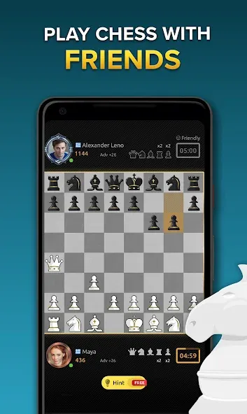 Chess Stars Multiplayer Online — Все шахматные фигурки открыты — скриншот 2