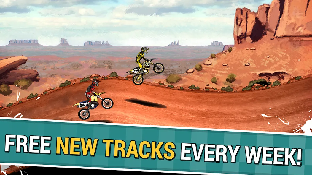 Скачать Mad Skills Motocross 2 MOD APK — Много денег и всё открыто — скриншот 5