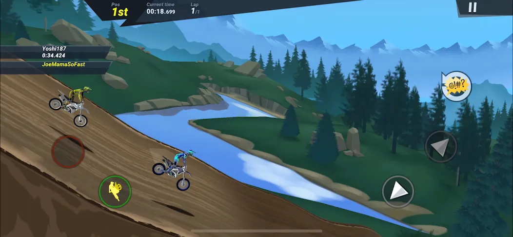 Mad Skills Motocross 3 Mod APK Бесконечные деньги — Скачать на Андроид — скриншот 3 Mad Skills Motocross 3 Mod APK Бесконечные деньги — Скачать на Андроид — скриншот 3