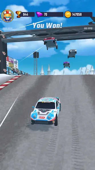 Rally Clash - Car Racing Game — Мод: Много денег — скриншот 3