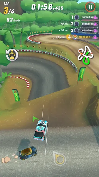 Rally Clash - Car Racing Game — Мод: Много денег — скриншот 4