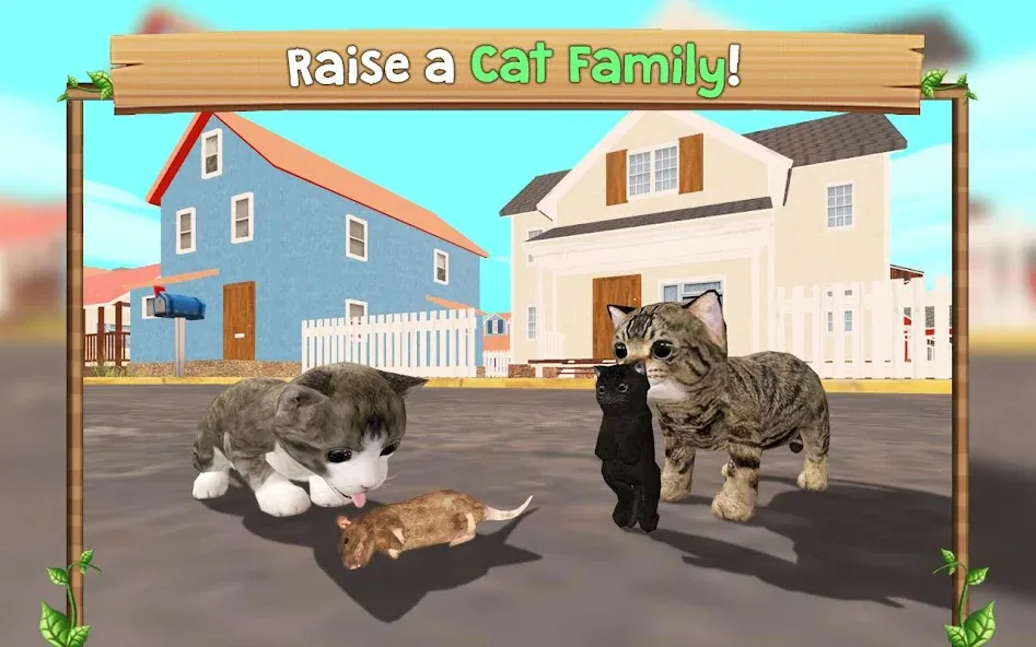 Скачать взломанную Cat Sim Online: Play with Cats — Много денег и бесплатный шопинг — скриншот 1