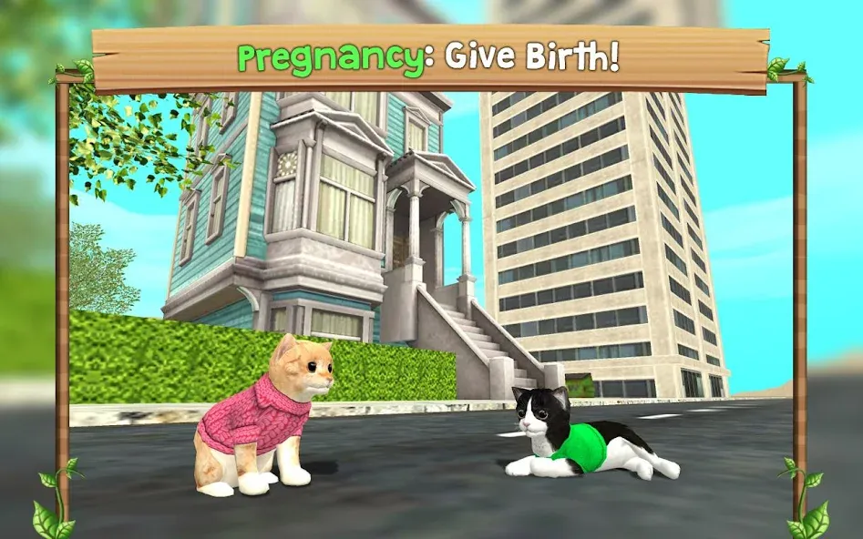 Скачать взломанную Cat Sim Online: Play with Cats — Много денег и бесплатный шопинг — скриншот 3