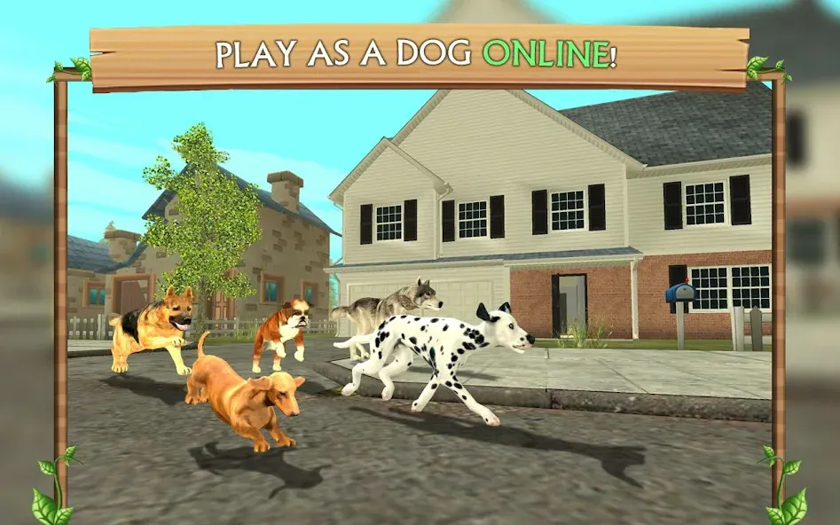 Скачать Dog Sim Online: Raise a Family на телефон — Много денег и бесконечные кристаллы — скриншот 1 Скачать Dog Sim Online: Raise a Family на телефон — Много денег и бесконечные кристаллы — скриншот 1