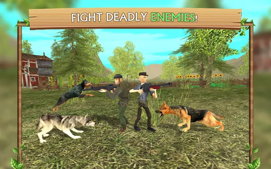 Скачать Dog Sim Online: Raise a Family на телефон — Много денег и бесконечные кристаллы — скриншот 5