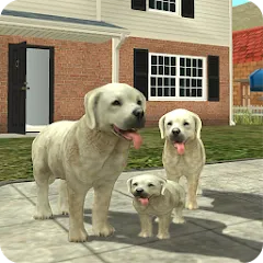 Скачать Dog Sim Online: Raise a Family на телефон — Много денег и бесконечные кристаллы