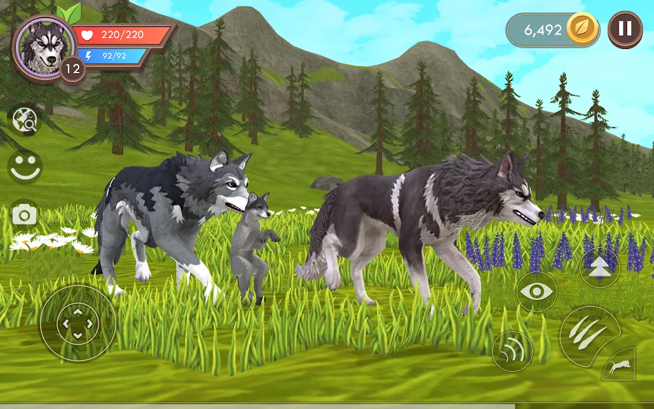 Взлом WildCraft: Animal Sim Online — Много денег и кристаллов — скриншот 1