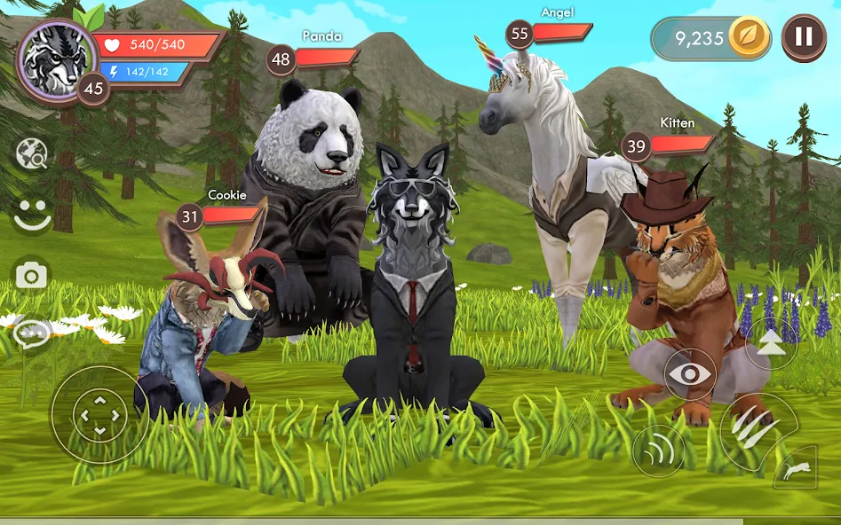 Взлом WildCraft: Animal Sim Online — Много денег и кристаллов — скриншот 5
