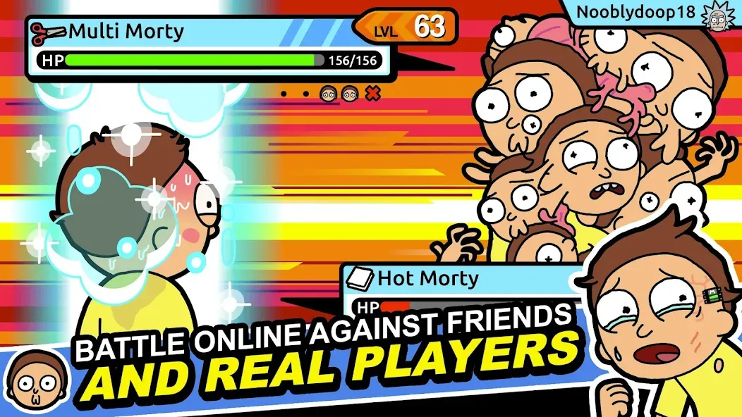 Rick and Morty: Pocket Mortys Mod APK Много денег — Скачать на Андроид — скриншот 2