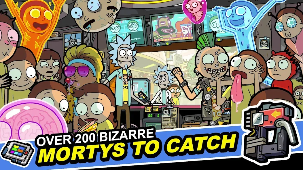 Rick and Morty: Pocket Mortys Mod APK Много денег — Скачать на Андроид — скриншот 4